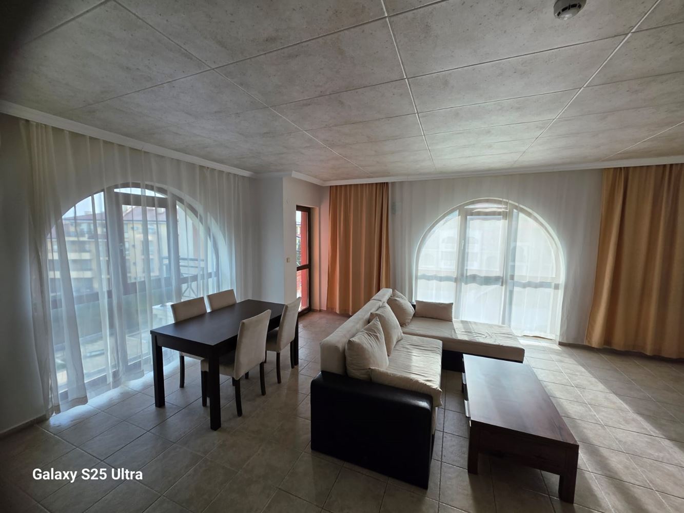 Ein-Zimmer-Wohnung mit Meerblick und Blick auf Alt-Nessebar in Sveti Vlas