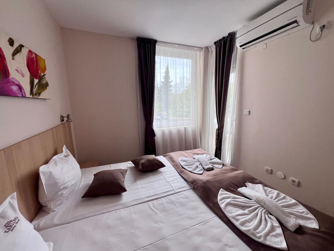 Zwei-Zimmer-Wohnung 300 Meter vom Meer entfernt in Sonnenstrand – ausgezeichnete Investition mit hohem Potenzial