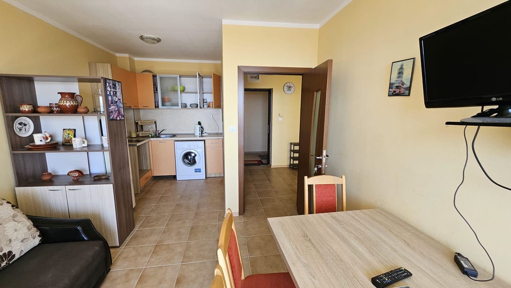 2-Zimmer-Wohnung mit Panoramablick auf das Meer in Sveti Vlas
