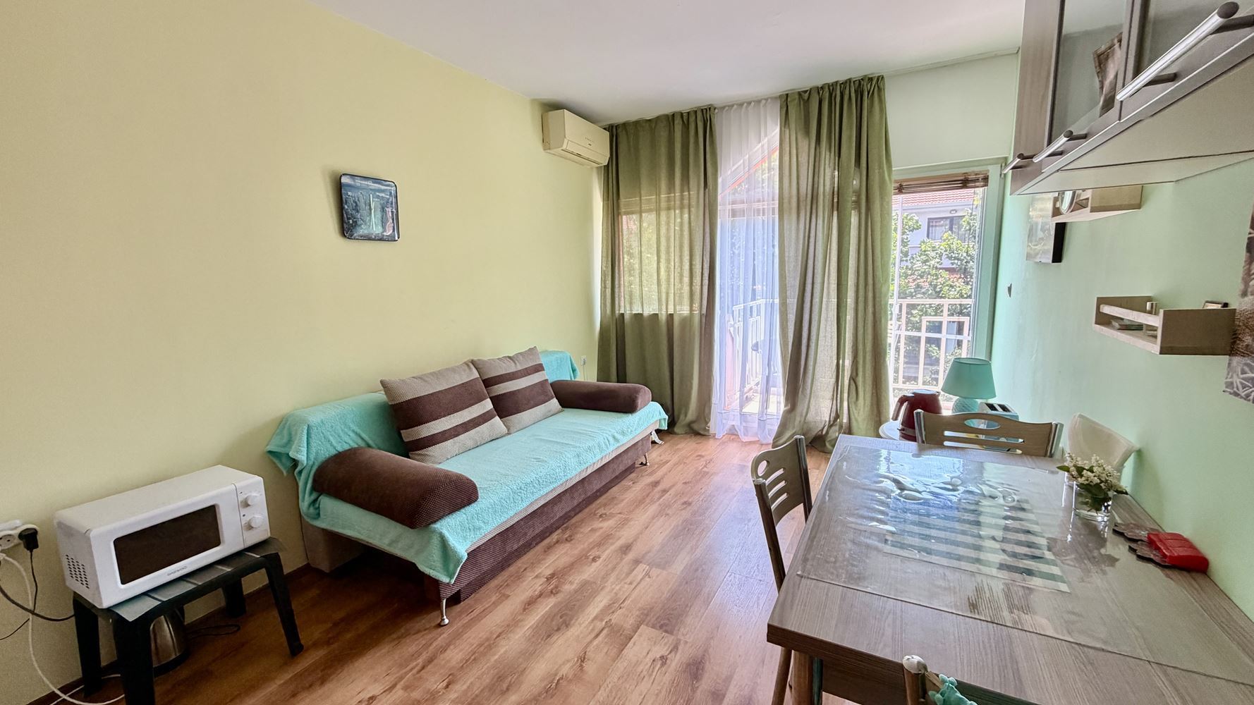 Wohnung mit einem Schlafzimmer in Sunny Beach – Ruhe, Grün und Komfort im Herzen des Resorts