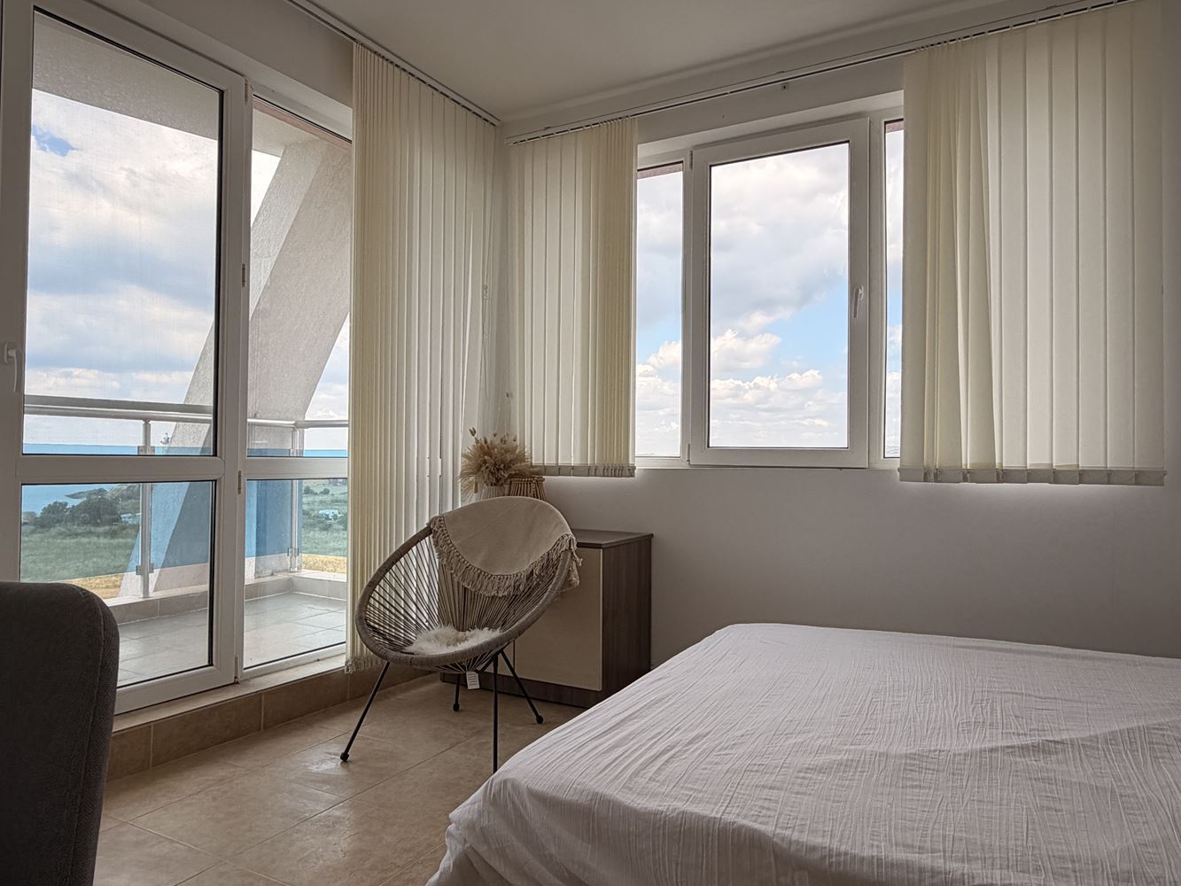 Erste Meereslinie mit herrlichem Meerblick – großzügige 2-Zimmer-Wohnung mit zwei Terrassen