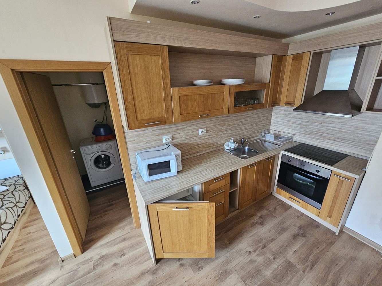 Gemütliches Studio in erster Meereslinie mit Meeresatmosphäre in Sveti Vlas