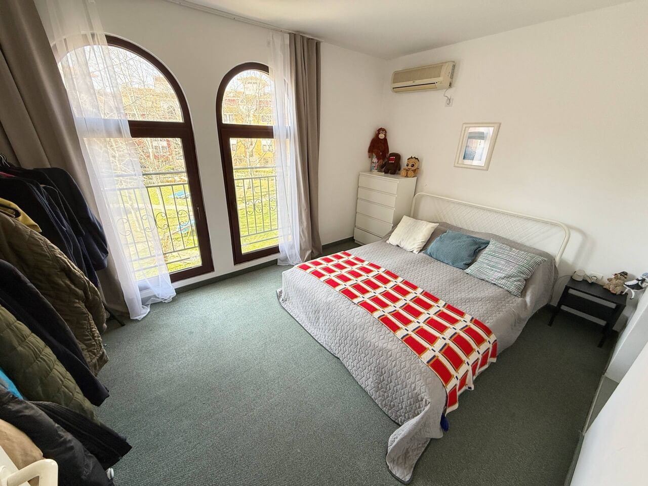 Geräumige Drei-Zimmer-Wohnung mit direktem Meerblick in Aheloy – Komfort, Luxus und familienfreundliches Wohnen