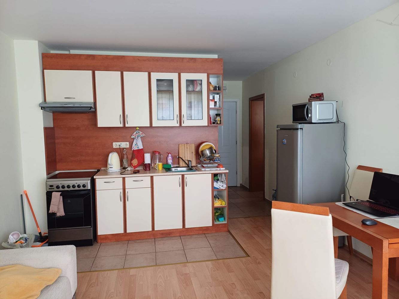 Wohnung mit einem Schlafzimmer in einer exklusiven Wohnanlage in Sveti Vlas – beeindruckender Bergblick