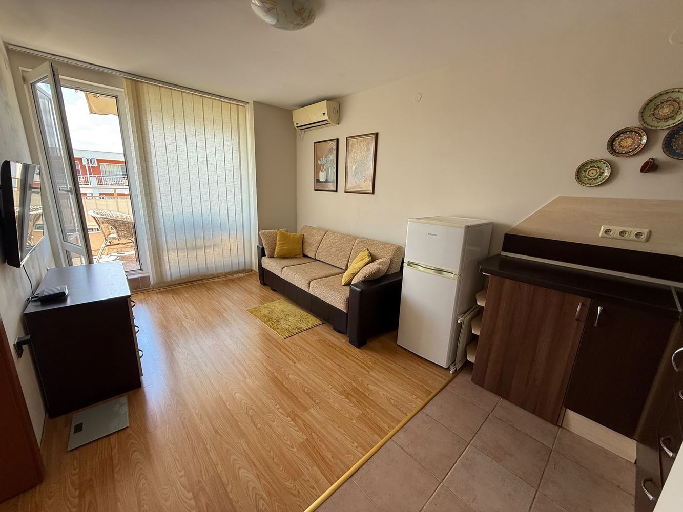 Geräumige 2-Zimmer-Wohnung in der Nähe des Aquaparks in Sonnenstrand – eine hervorragende Gelegenheit als Investition und Feriendomizil