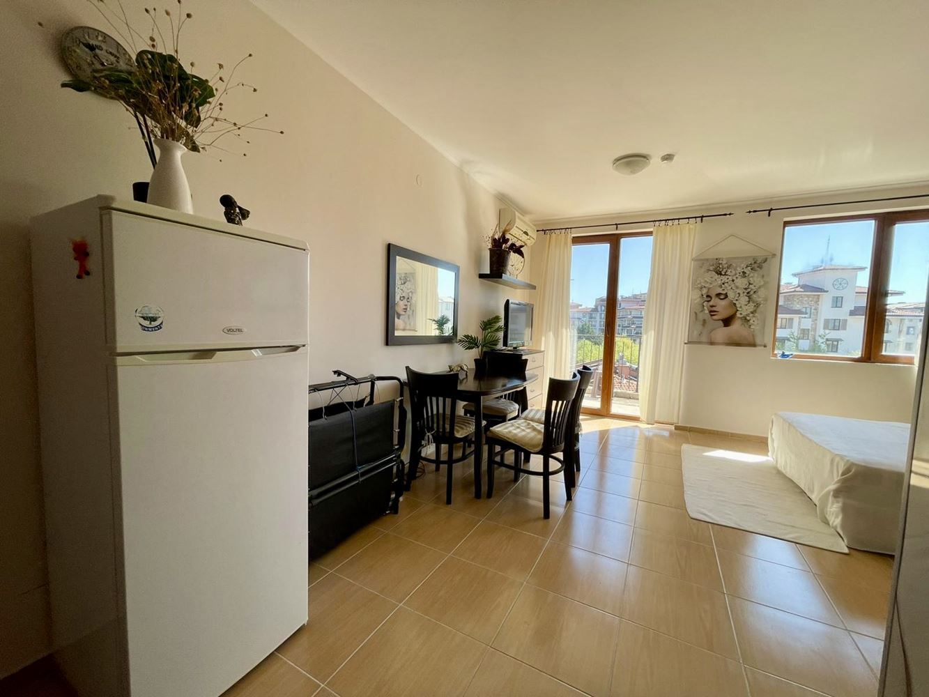 Studio mit Meerblick in einem prestigeträchtigen Komplex zwischen Nessebar und Ravda – ausgezeichnete Lage und Investitionspotenzial