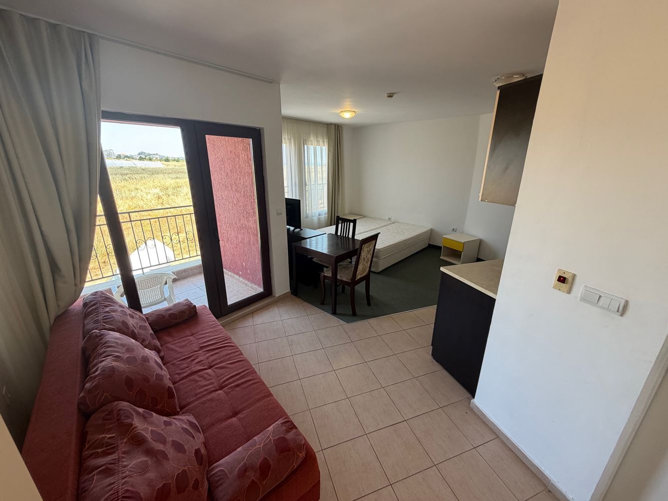 Geräumiges Studio mit Meerblick in einer prestigeträchtigen Anlage in Aheloy