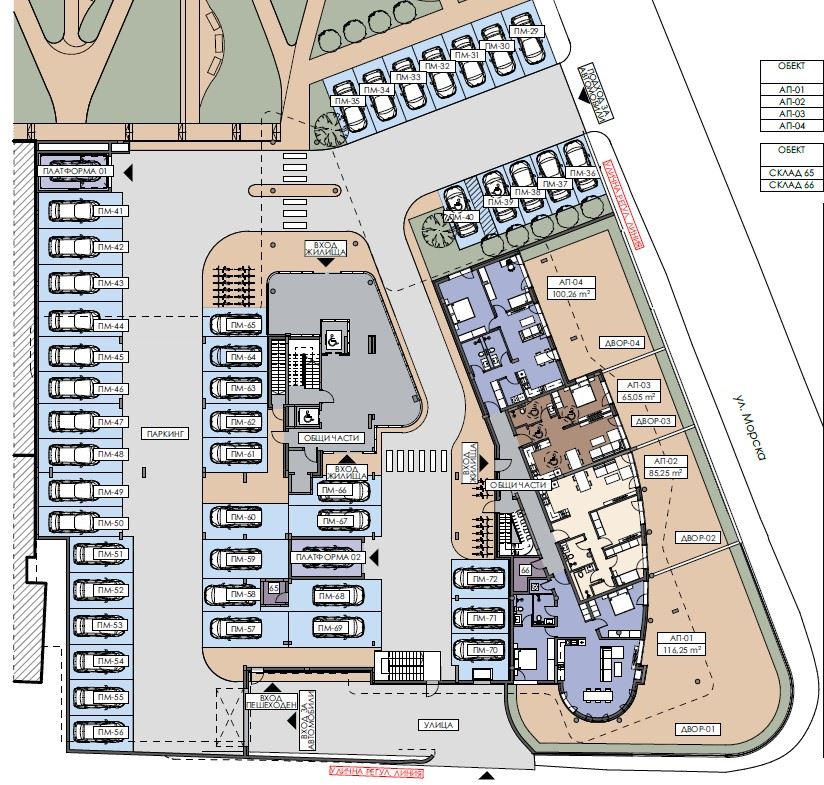Zwei-Schlafzimmer-Apartment mit privatem Garten im neuen Teil von Nessebar – Top-Lage ohne Instandhaltungsgebühr