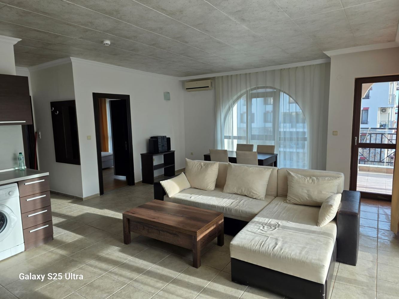 Ein-Zimmer-Wohnung mit Meerblick und Blick auf Alt-Nessebar in Sveti Vlas