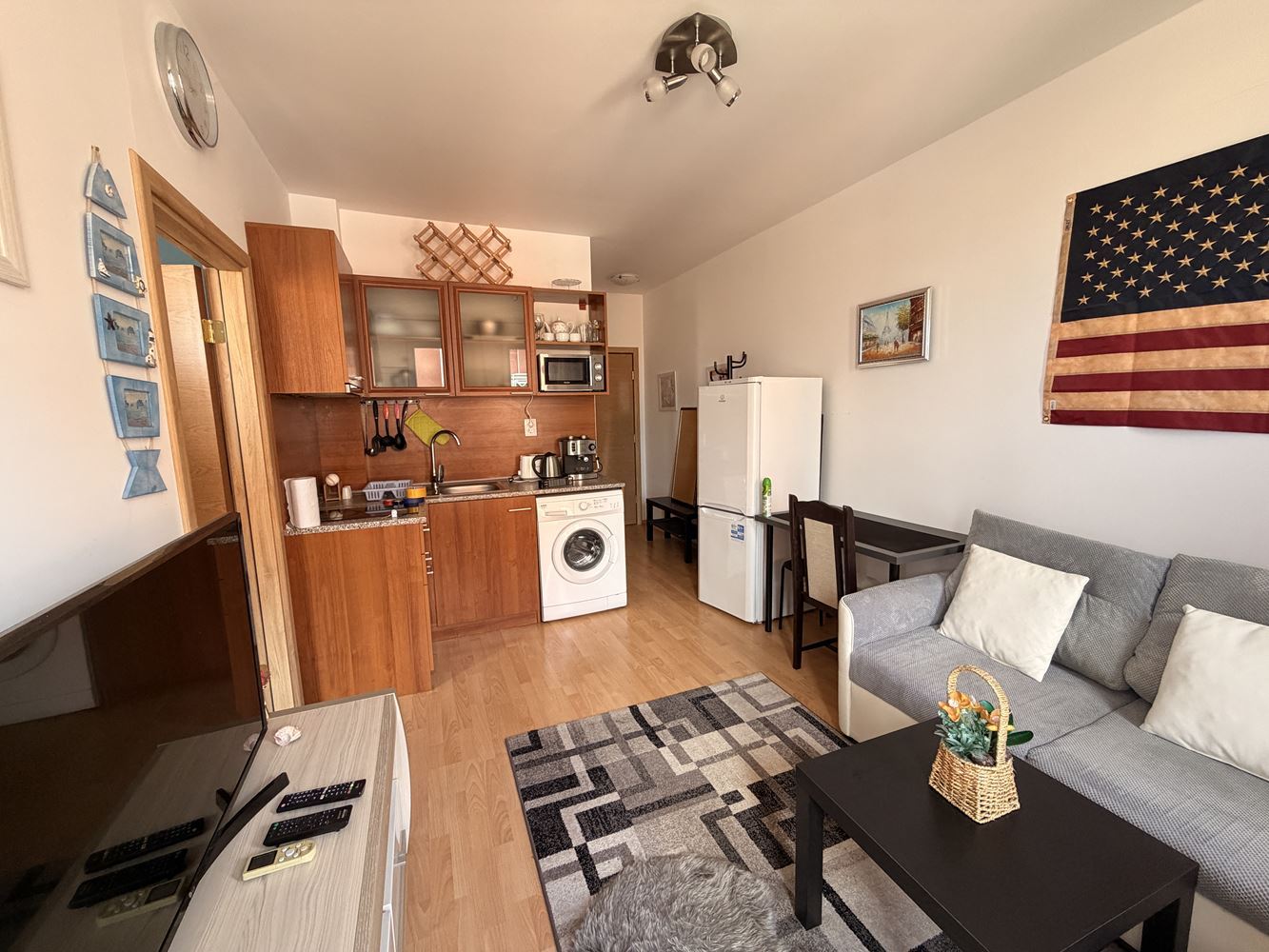 Kleine Wohnung, große Chance – bezugsfertige Wohnung mit einem Schlafzimmer in der Nähe von Sonnenstrand