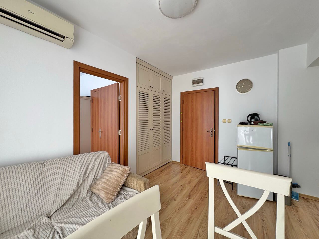 Gemütliche 3-Zimmer-Wohnung mit zwei Schlafzimmern in fußläufiger Entfernung zum Strand