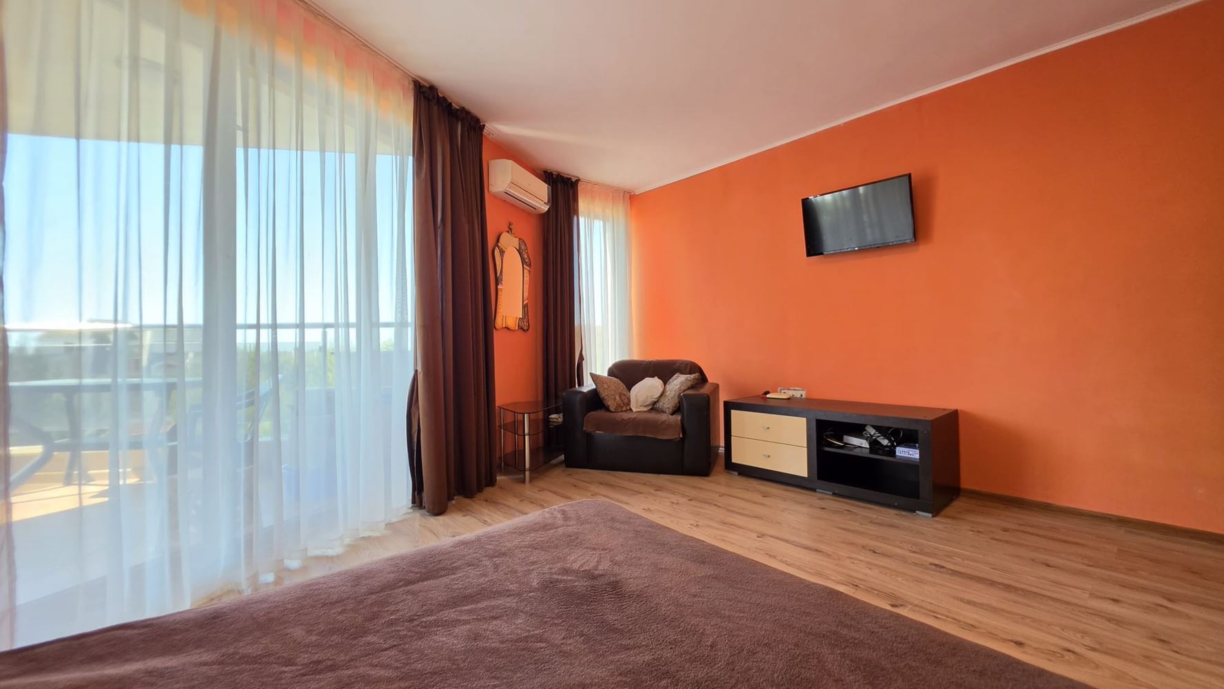 2-Zimmer-Wohnung mit Meerblick in Sveti Vlas – nur 200 Meter vom Strand entfernt