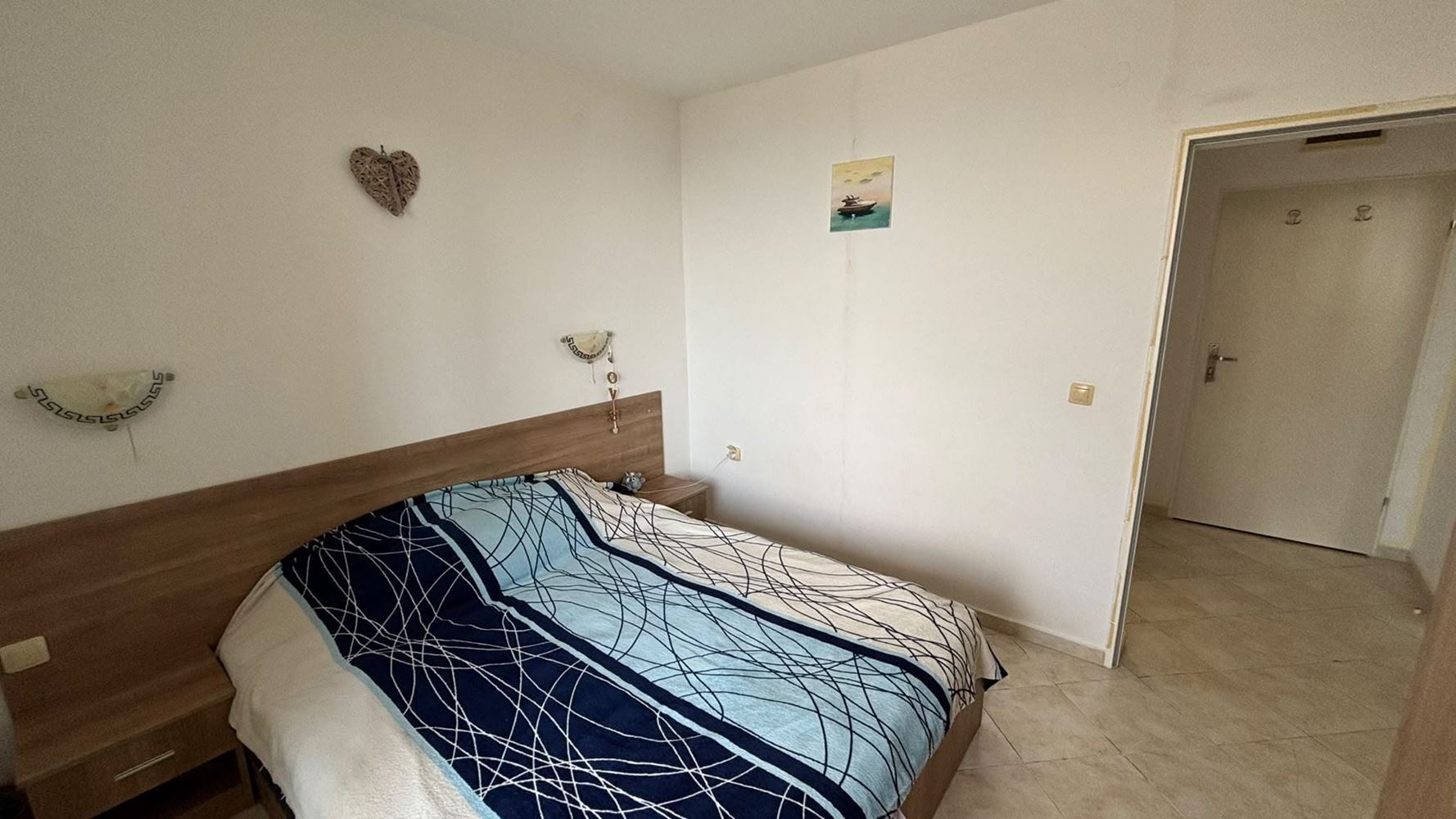 Wohnung mit einem Schlafzimmer und Meerblick in Sveti Vlas – ohne Instandhaltungsgebühr, mit Parkplatz, bezugsfertig