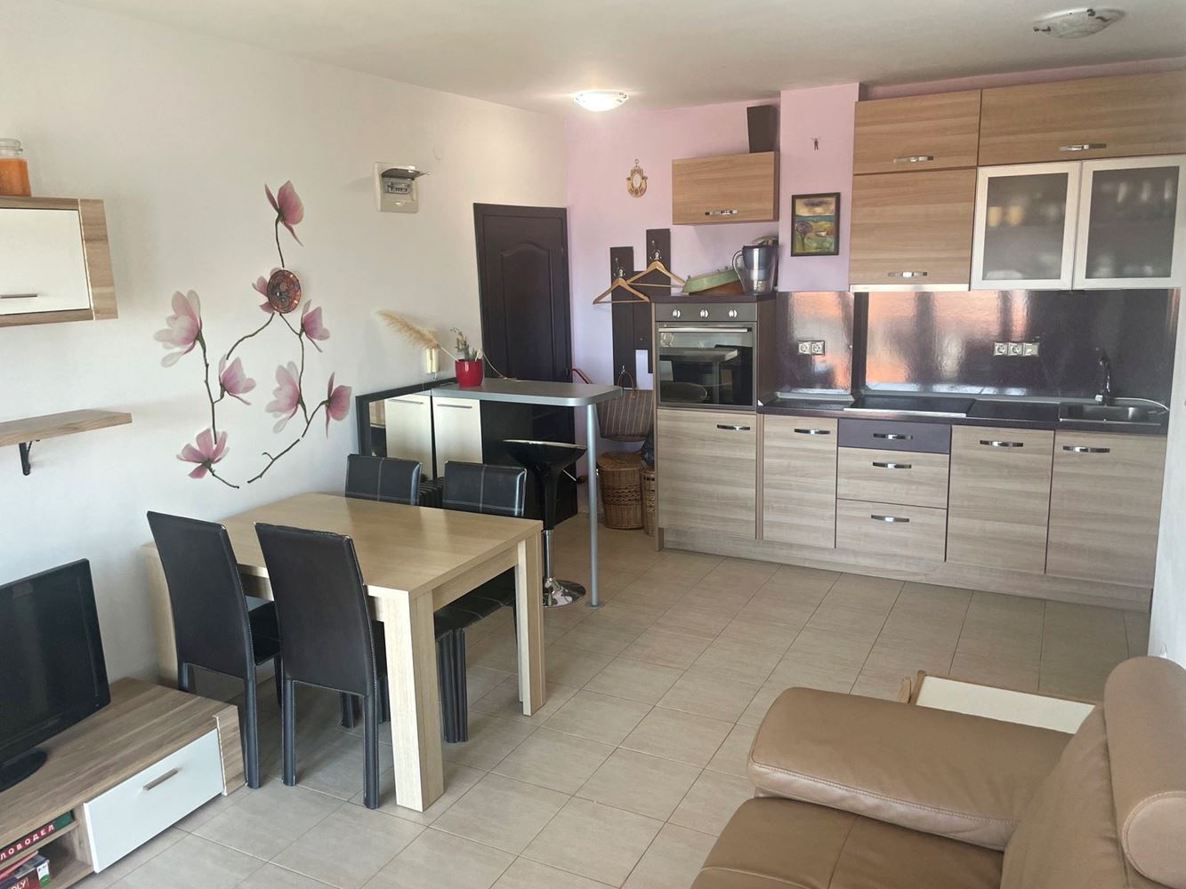 Geräumige 2-Zimmer-Wohnung mit Meerblick in Sveti Vlas
