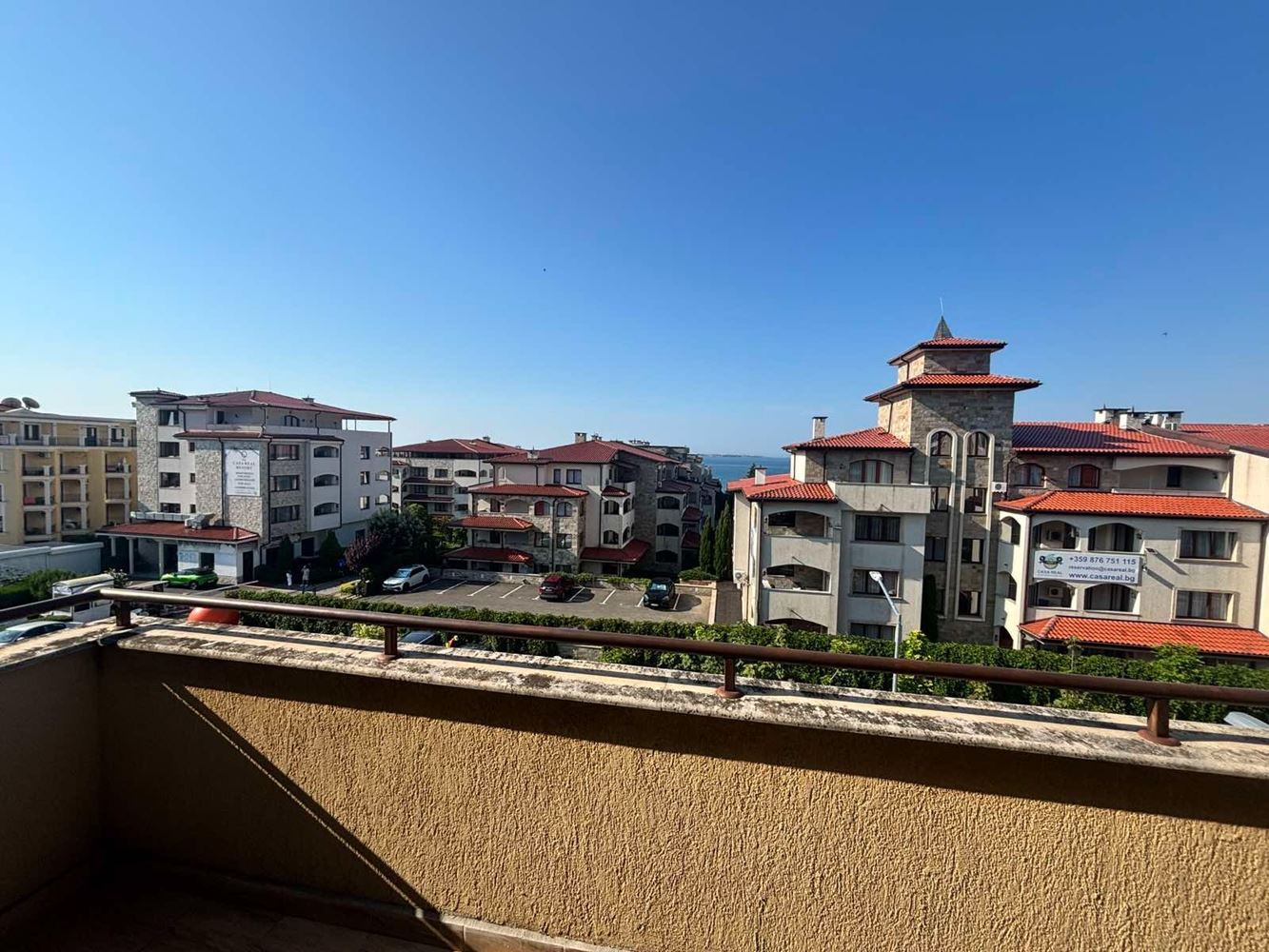 2-Zimmer-Wohnung mit teilweisem Meerblick – nur 3 Gehminuten vom Strand in Sveti Vlas entfernt