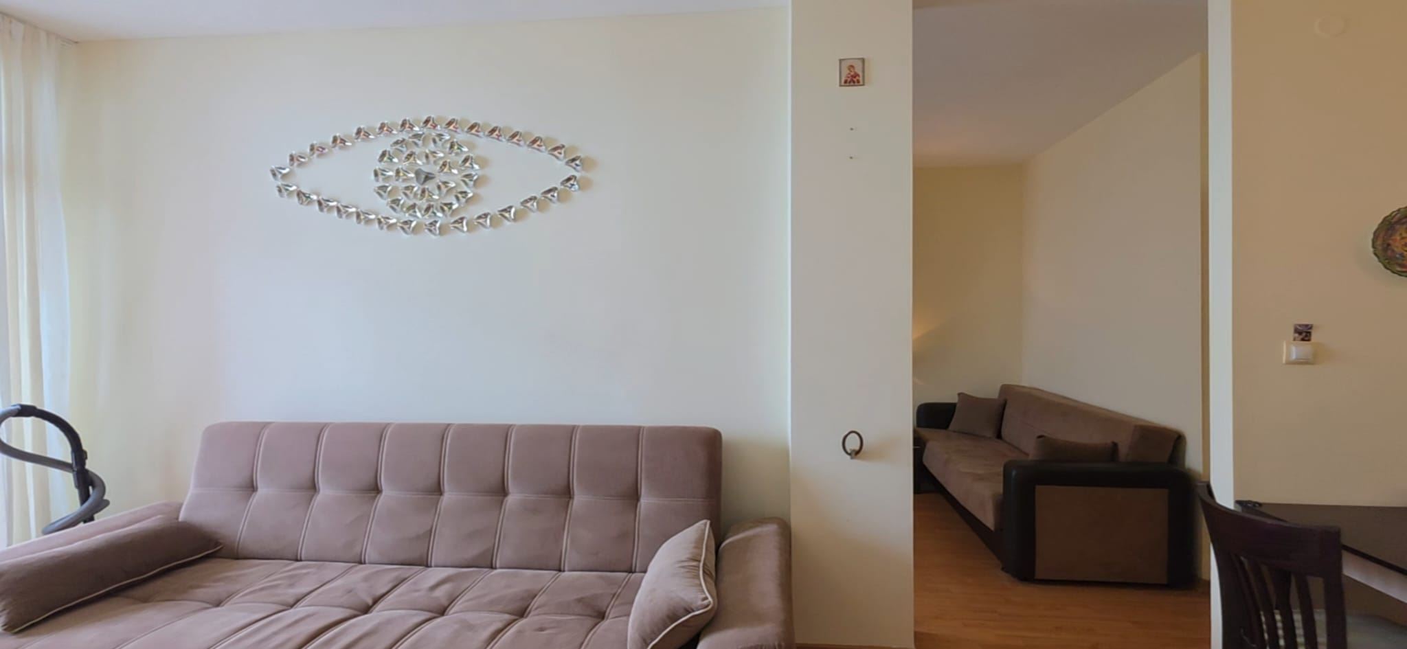 2-Zimmer-Wohnung mit frontalem Meerblick in erster Meereslinie in Sveti Vlas