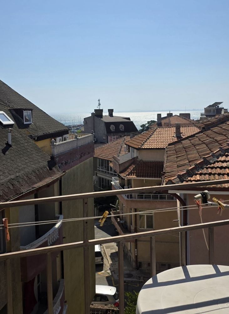 Maisonette-Wohnung mit Meerblick in Pomorie – ohne Instandhaltungsgebühr