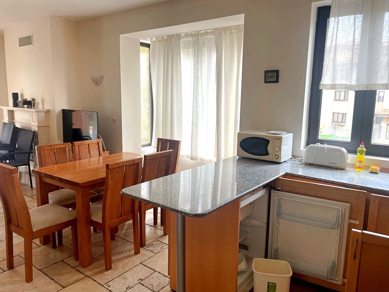 Geräumige möblierte 3-Zimmer-Wohnung mit Meerblick nahe Balchik – Komfort inmitten der Natur und der Golf Riviera