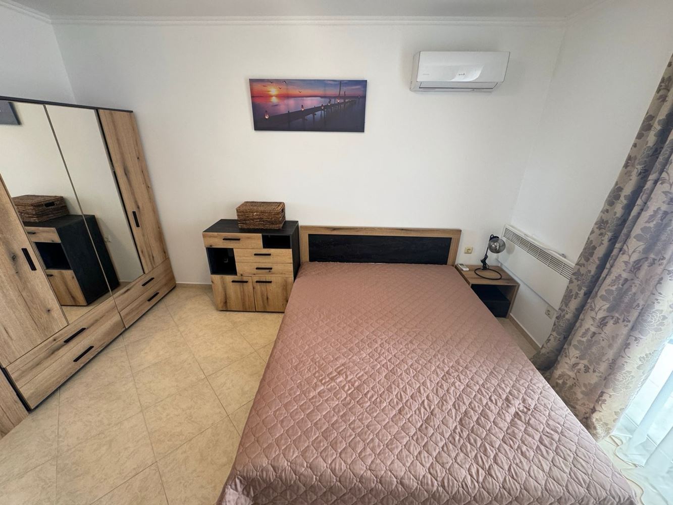 2-Zimmer-Wohnung in einer geschlossenen Wohnanlage in Aheloy – Vollständig möbliert und sofort bezugsfertig