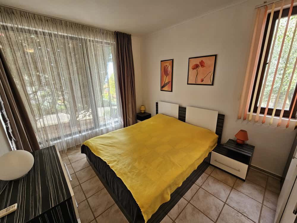 2-Zimmer-Wohnung mit Garten und Veranda in einem Öko-Komplex bei Sonnenstrand
