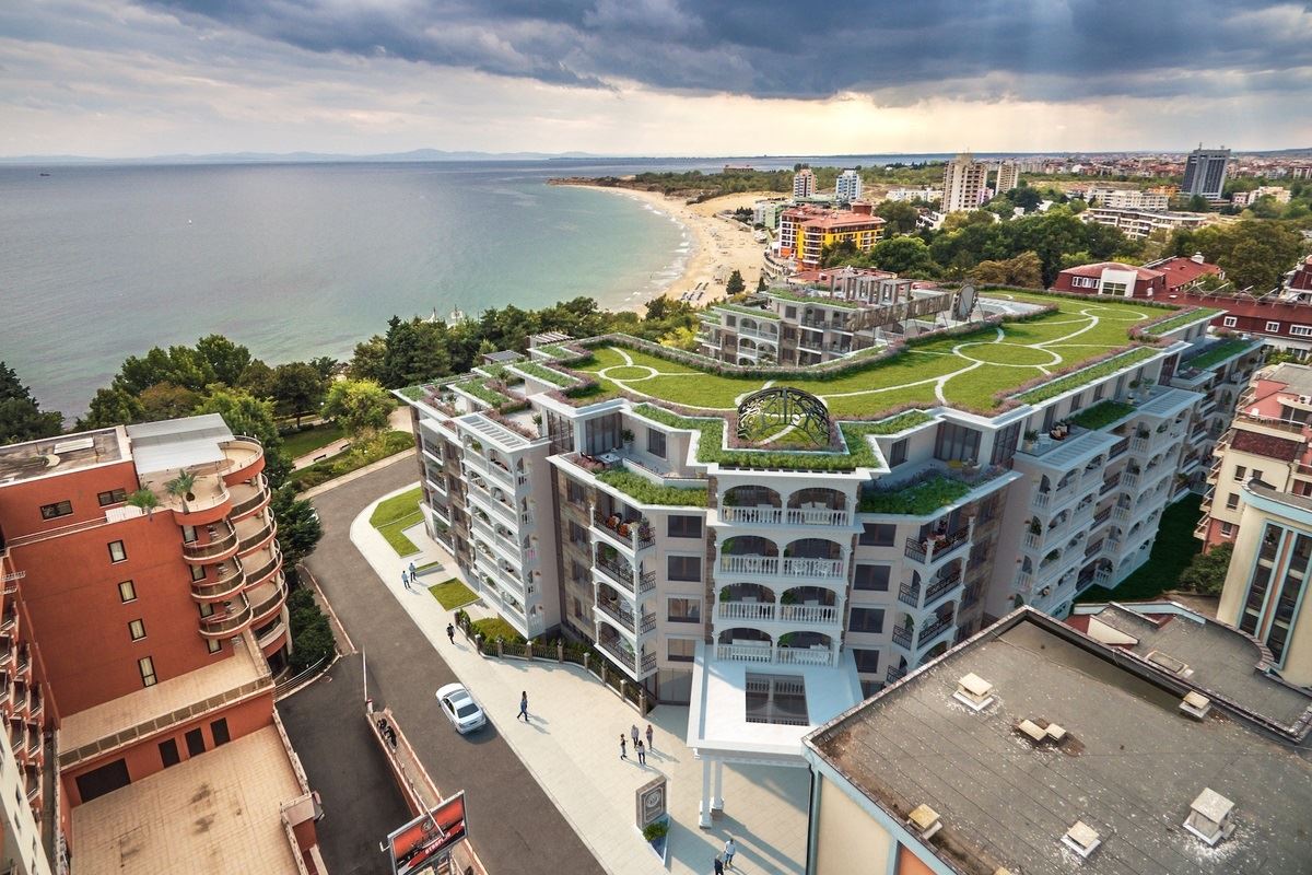 Zwei-Zimmer-Wohnung in erster Reihe am Meer in Nessebar – Komfort, Prestige und unvergleichlicher Meerblick