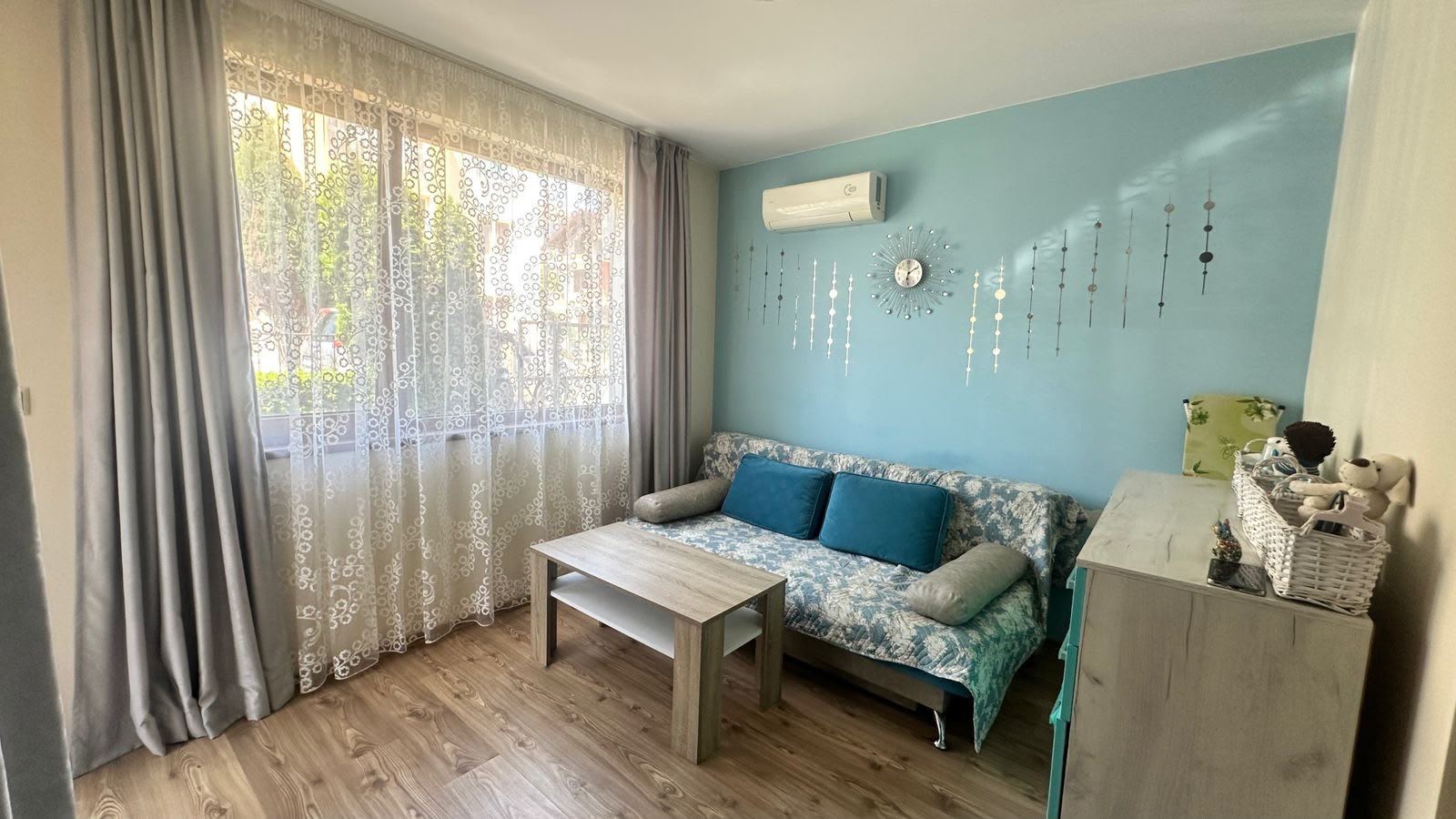 Studio in Ravda – fußläufig vom Meer entfernt, mit ausgezeichnetem Investitionspotenzial