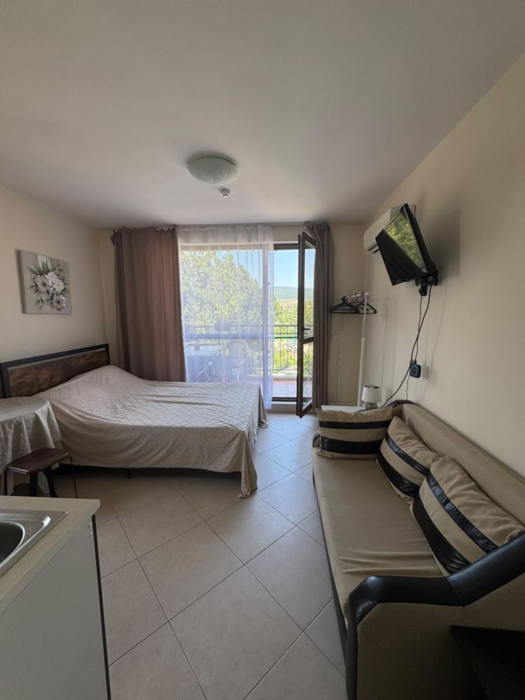 Studio in einer luxuriösen Wohnanlage in Sonnenstrand – hervorragende Lage, Komfort und bezugsfertige Immobilie