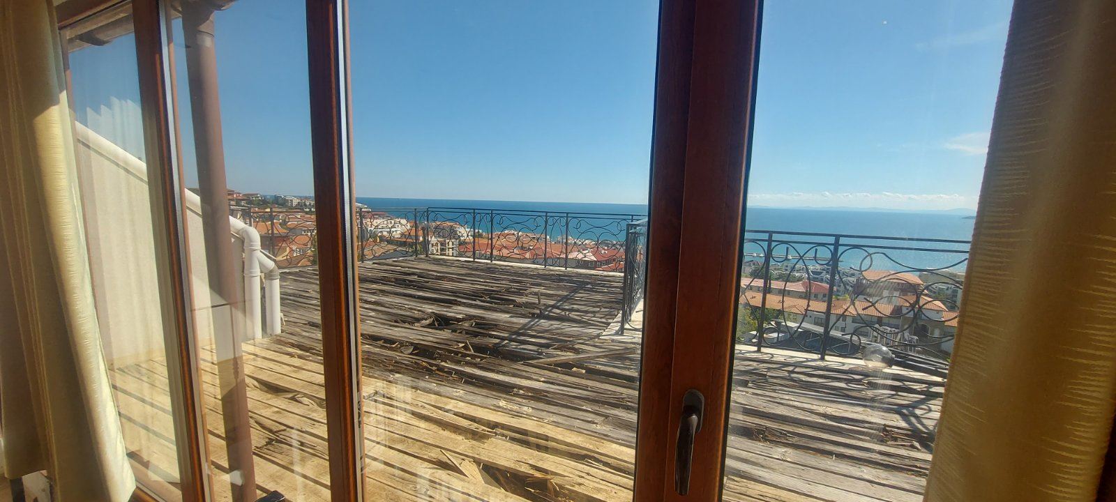 Maisonettewohnung mit einzigartigem Panoramablick auf das Meer in Sveti Vlas – keine Instandhaltungsgebühr