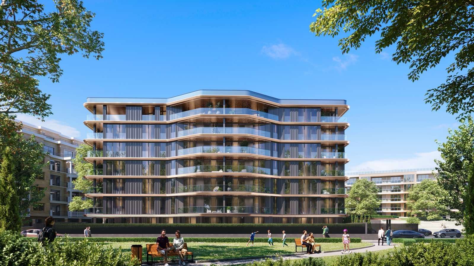 Einzimmerapartment im obersten Stockwerk mit Panoramablick in Nessebar – ohne Instandhaltungsgebühr