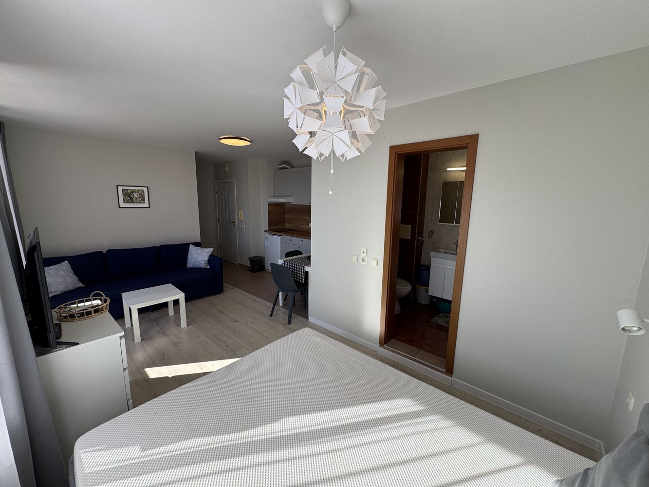 Studio mit Poolblick in einer Anlage mit hervorragender Infrastruktur in Sonnenstrand