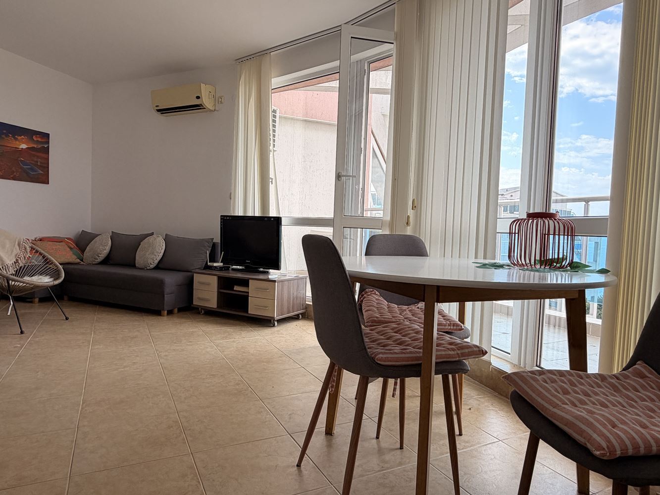 Erste Meereslinie mit herrlichem Meerblick – großzügige 2-Zimmer-Wohnung mit zwei Terrassen