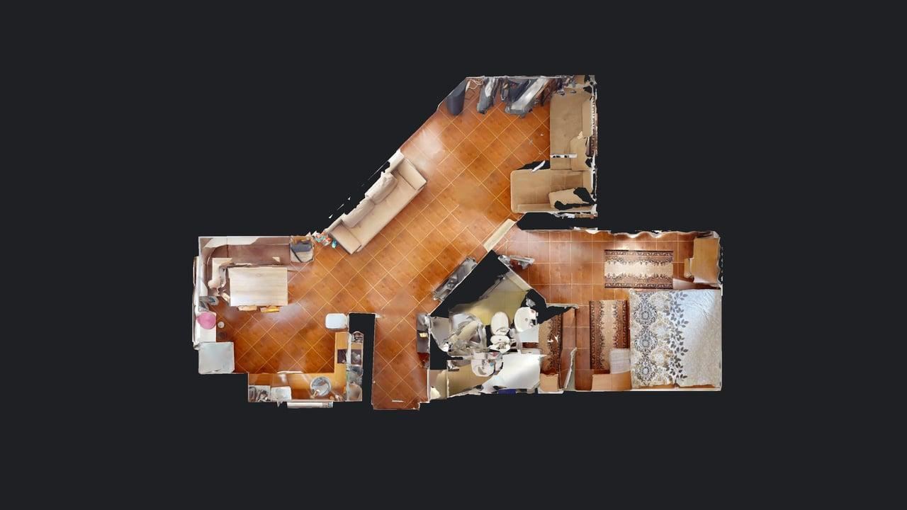 Zweizimmerwohnung mit Panoramablick auf das Meer und die Berge in einer Wohnanlage mit Swimmingpools und SPA-Zentrum