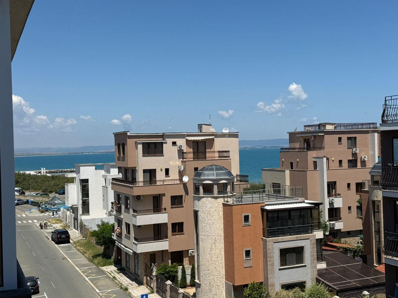 Wohnung mit einem Schlafzimmer und Meerblick in der Altstadt von Pomorie