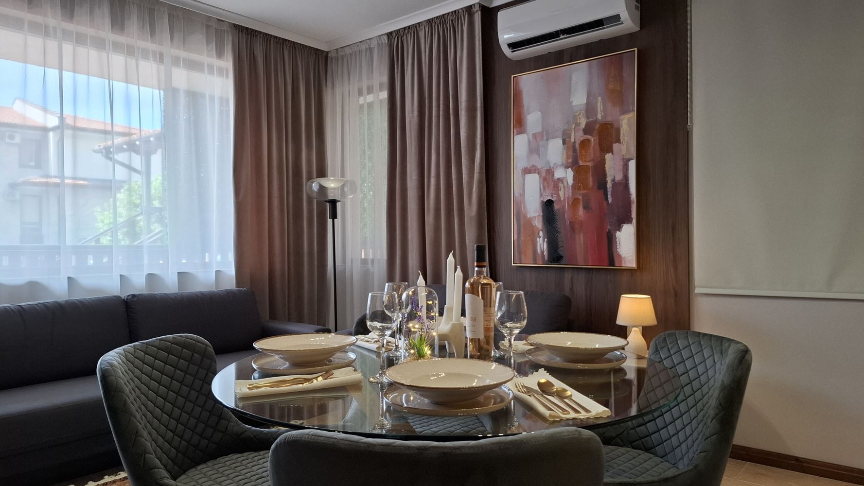 Luxuriöse 3-Zimmer-Wohnung in erster Meereslinie in Sveti Vlas – Exklusive Meeresatmosphäre und erstklassiger Komfort