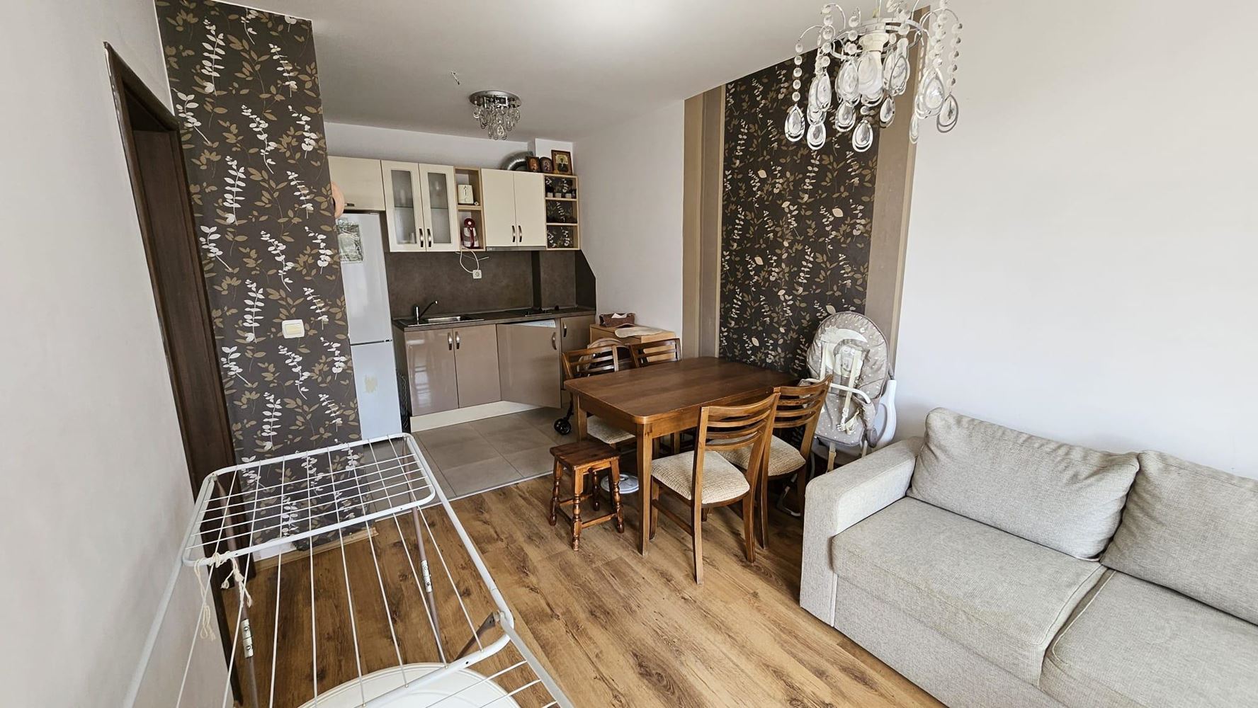 Zweizimmerwohnung in Nessebar mit Möblierung und hervorragenden Annehmlichkeiten in der Anlage