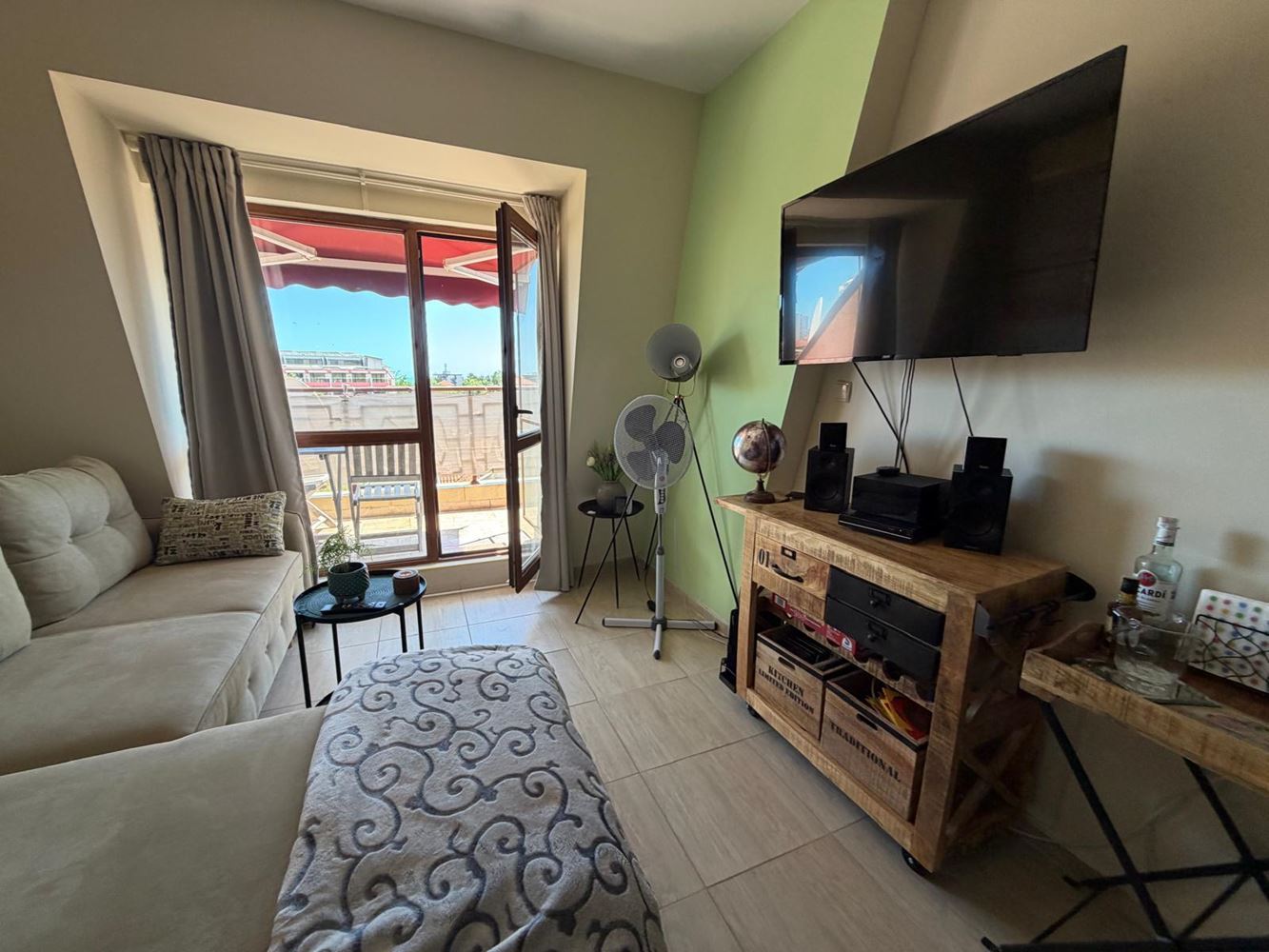 2-Zimmer-Wohnung mit Meerblick in einer geschlossenen Wohnanlage in Sonnenstrand – bezugsfertig