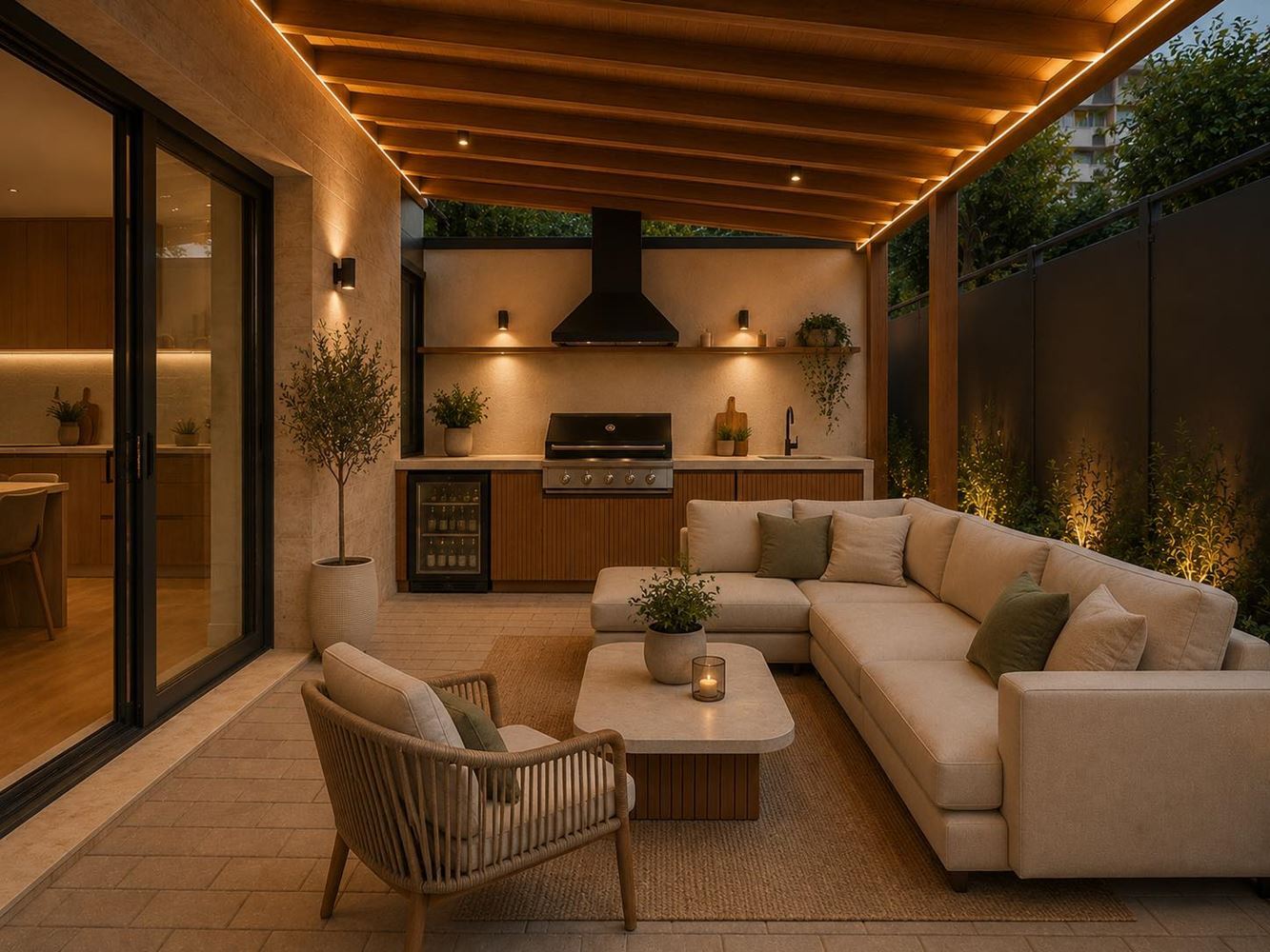 Drei-Zimmer-Wohnung mit zwei Schlafzimmern, eigenem Garten und zwei Stellplätzen in einem neuen Luxusgebäude im Herzen von Burgas