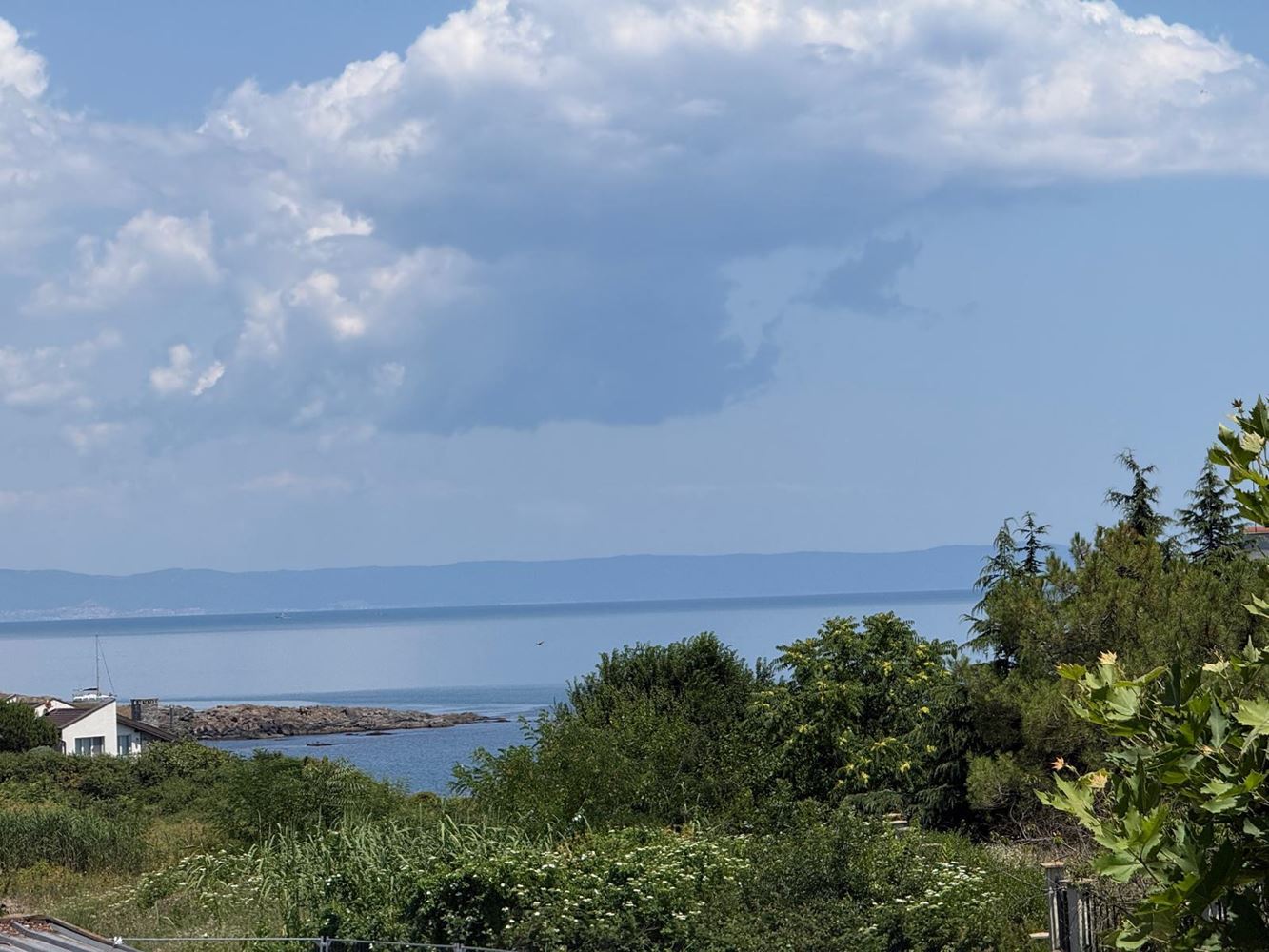 Erste Meereslinie in Tschernomorez – Studio mit Meerblick
