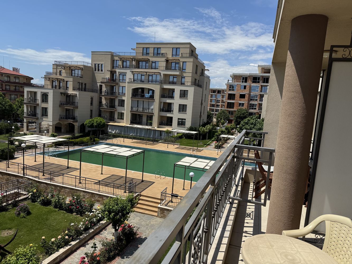 Studio in einer Wohnanlage in Sveti Vlas – ausgezeichnete Investition und Komfort am Meer