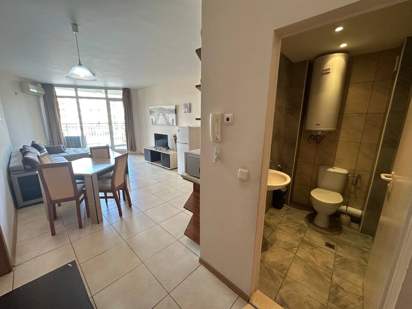 Luxus am Meer in erster Reihe – geräumiges Apartment mit zwei Schlafzimmern und Meerblick in Aheloy