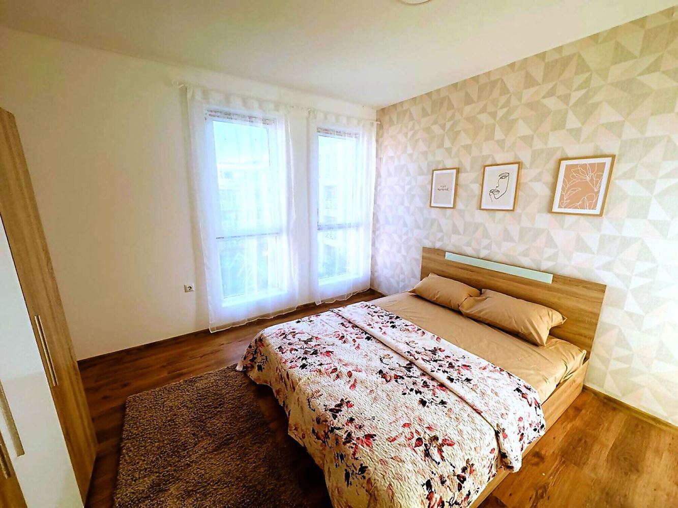 Gemütliche 2-Zimmer-Wohnung mit großer Terrasse in einer Wohnanlage in Sonnenstrand