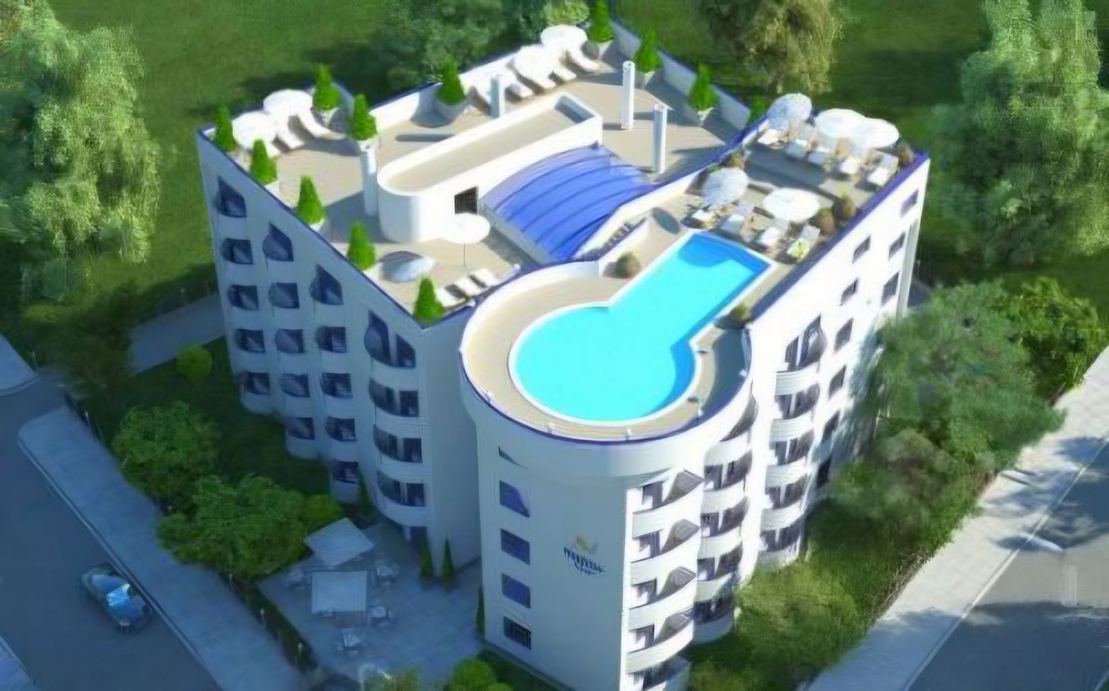 Moderne und funktionale Zweizimmerwohnung in einer interessanten Anlage in Sonnenstrand