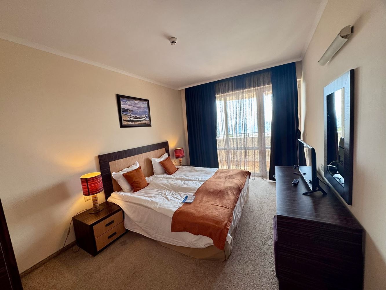 Zweizimmerwohnung in erster Meereslinie mit Panoramablick auf das Meer in Sonnenstrand