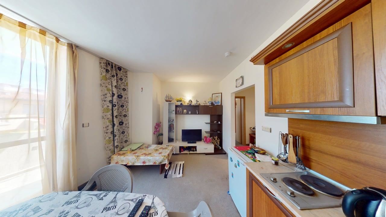 Helle 2-Zimmer-Wohnung in Sonnenstrand – Komfort, Sicherheit und ausgezeichnete Infrastruktur
