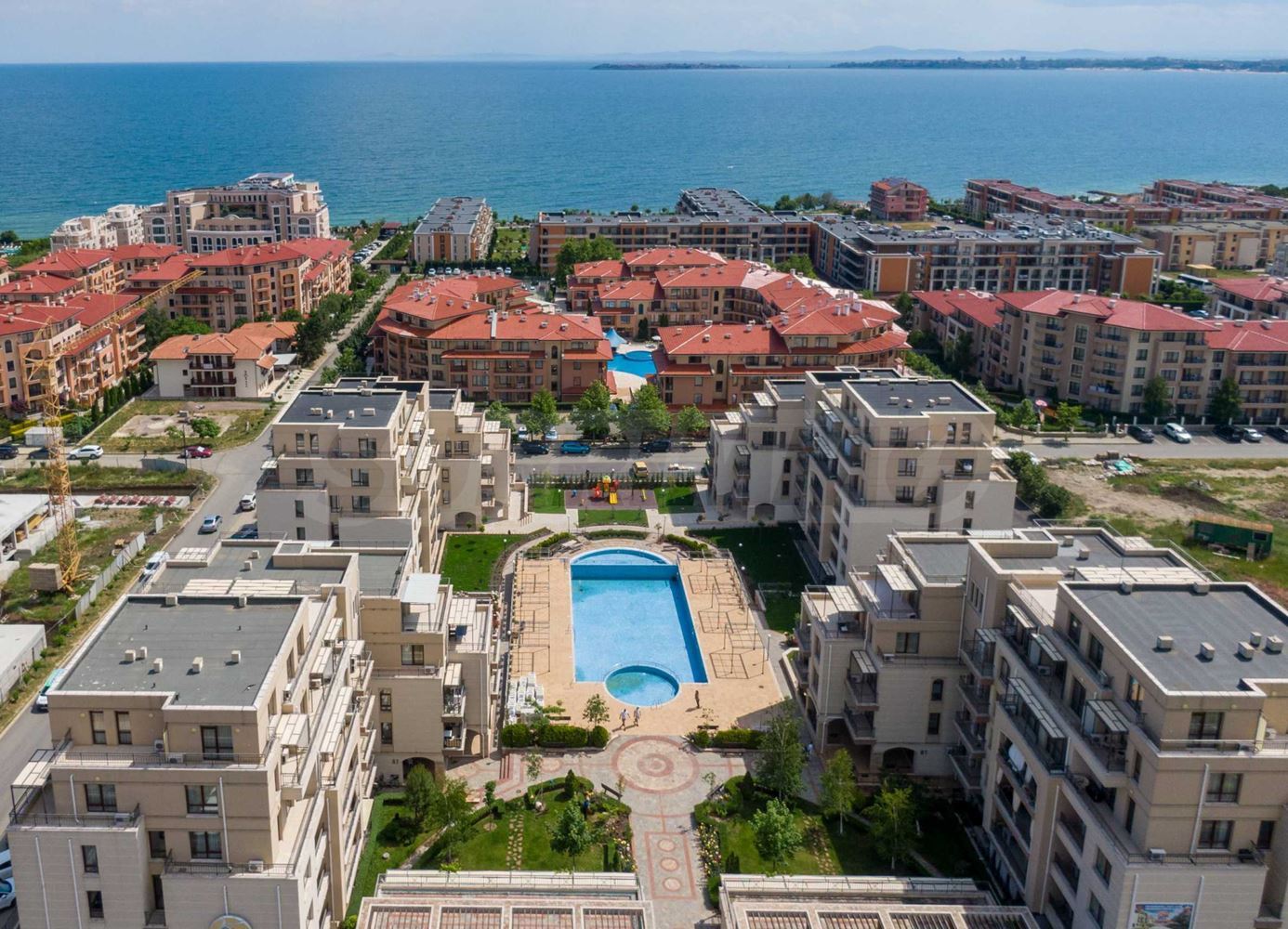 Attraktive Zweizimmerwohnung mit Meer- und Bergblick in Sveti Vlas
