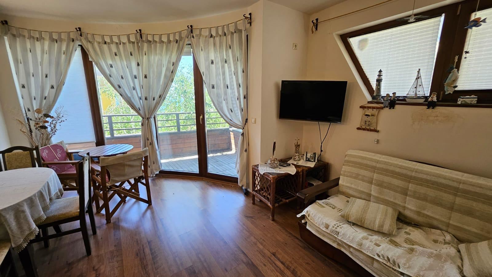 Einzimmerwohnung ohne Wartungsgebühr im Viertel „Rusalka“, Sveti Vlas – eine ausgezeichnete Wahl zum Wohnen und Investieren