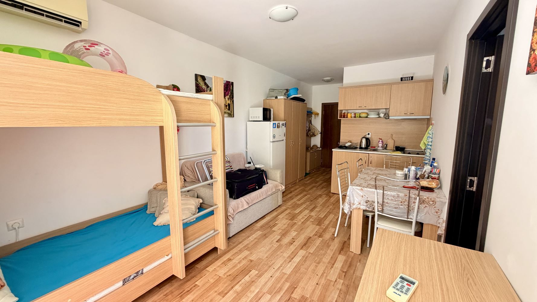 Gemütliche Wohnung mit einem Schlafzimmer und Poolblick in einer ruhigen Gegend von Sonnenstrand