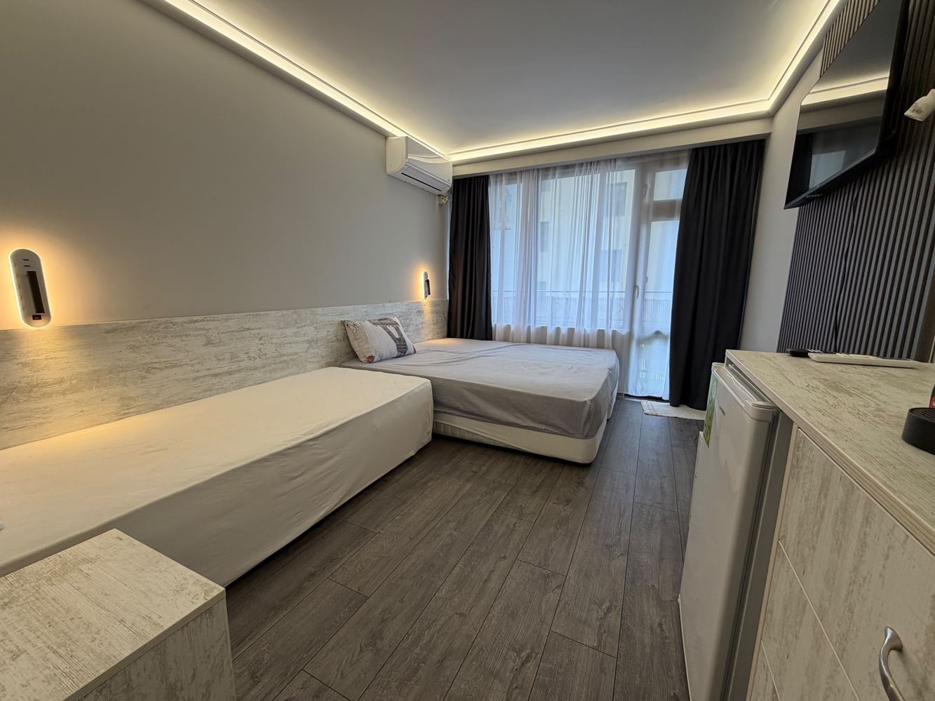 2-Zimmer-Wohnung im Zentrum von Sonnenstrand – ohne Instandhaltungsgebühr