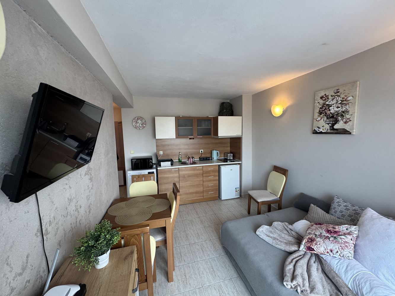 Wohnung mit einem Schlafzimmer und Panoramablick im Herzen von Sonnenstrand