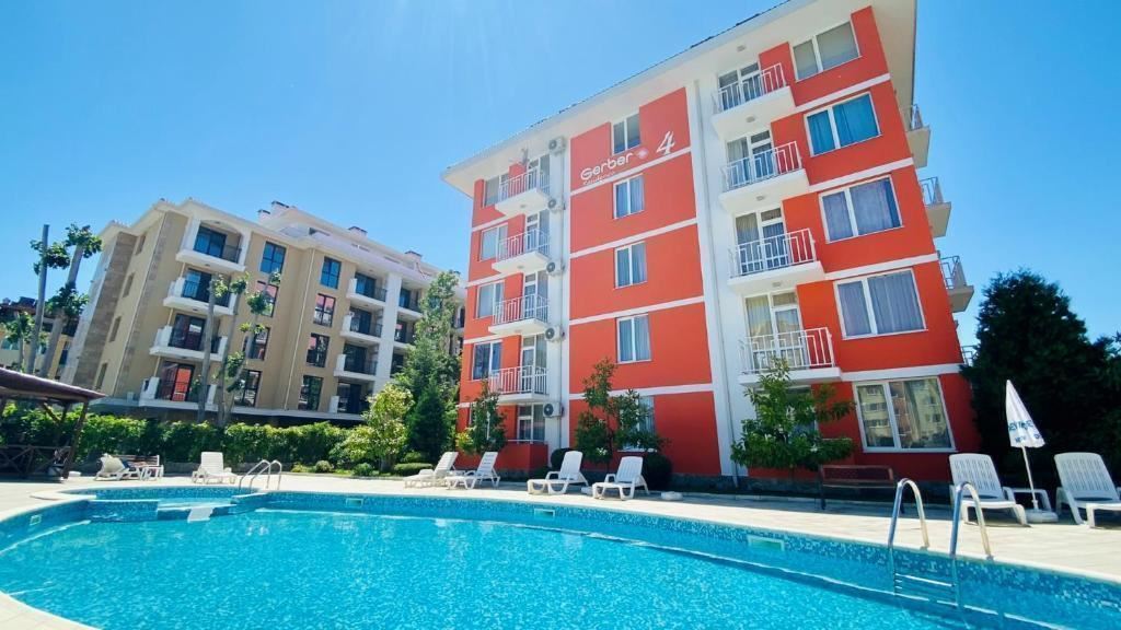 Studio in einer modernen Anlage in Sonnenstrand mit ausgezeichneter Infrastruktur und Ausstattung